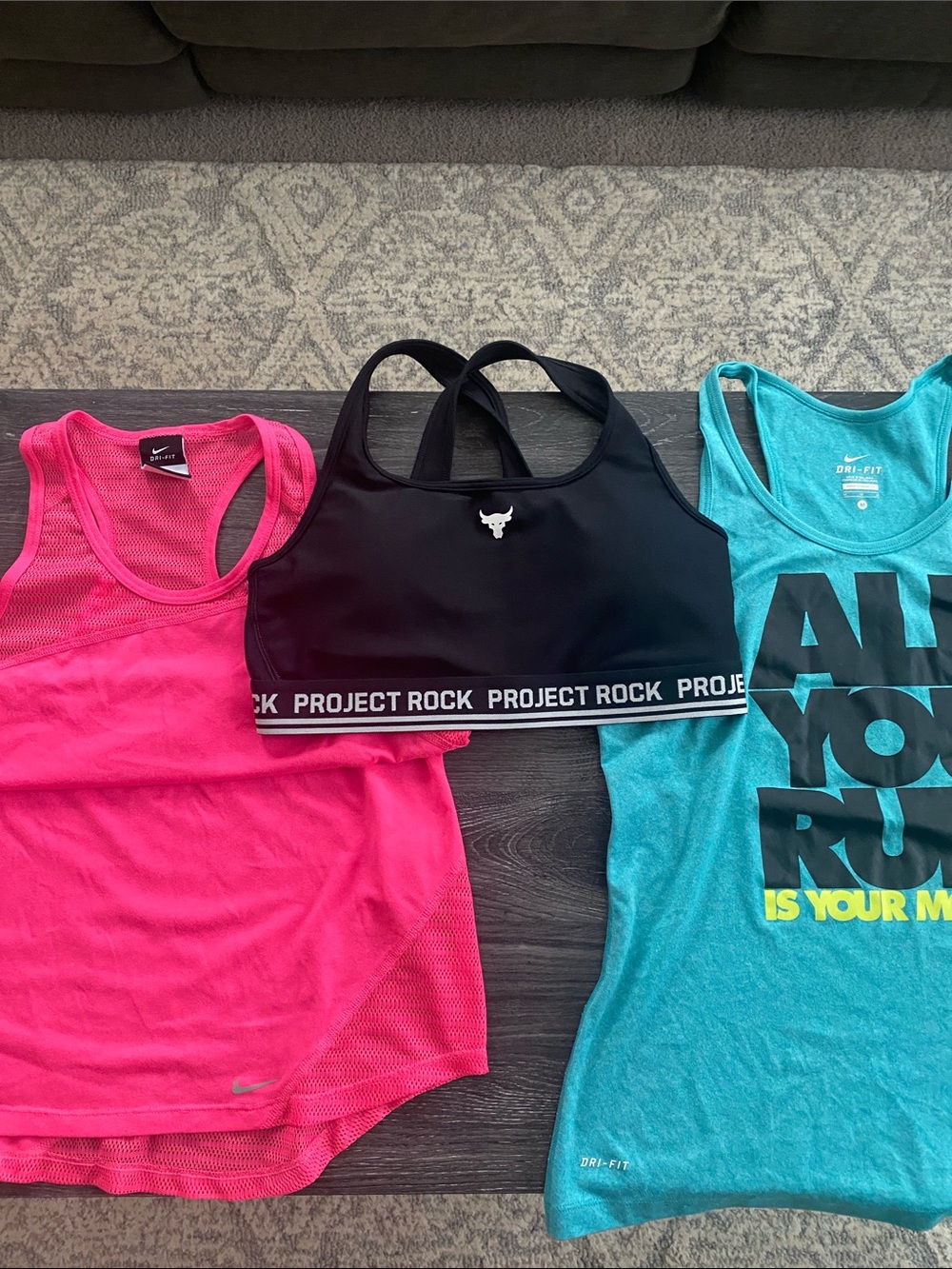 Under Armour Black Sports Bra - Women's Low-Impact Racerback